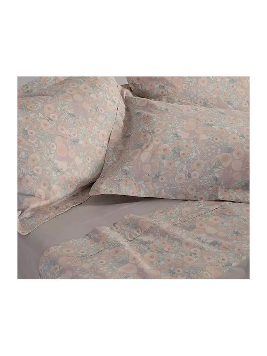 Nef-Nef Homeware Сет Чаршафи 240x270см. Alystran Сив 4бр