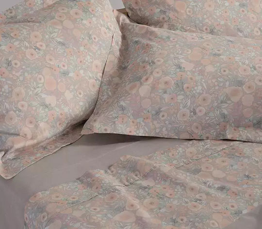 Nef-Nef Homeware Set Cearșafuri 240x270cm. Alystran Gri 4buc