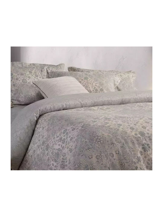 Nef-Nef Homeware Bettwäsche-Set Überdoppel 240x270cm. Demand Lilac 4Stück