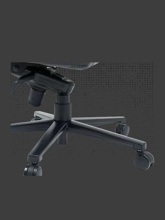 Canyon XLCH01 Υφασμάτινη Καρέκλα Gaming με Ρυθμιζόμενα Μπράτσα Γκρι