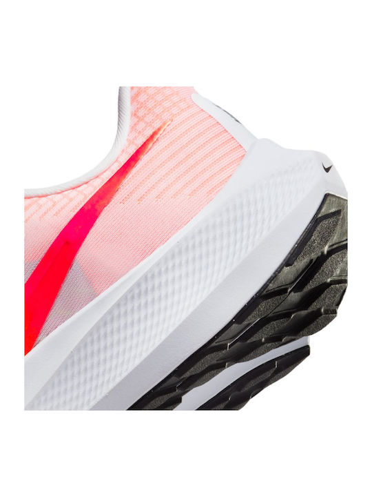Air Zoom Pegasus 39 Sport Shoes Running White / Total Orange / Bright Crimson / Black