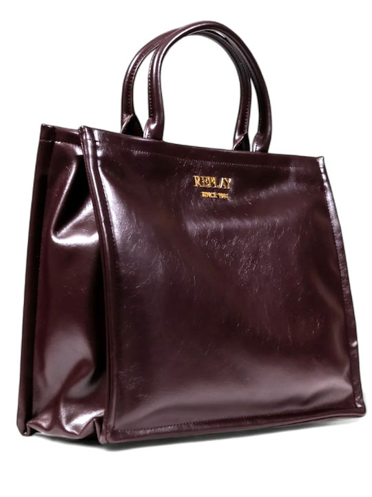 Women's Bag Tote Handbag Burgundy