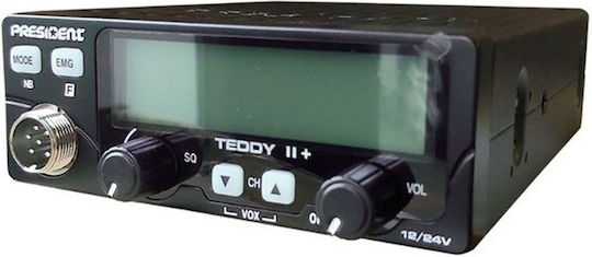President Teddy II+ ASC VOX CB Αυτοκινήτου