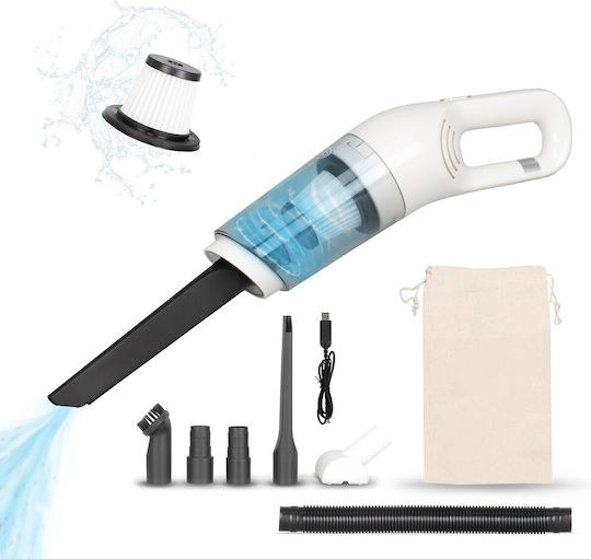 Alca Cordless Handheld Vacuum Cleaner Mini Vacuum Car Vacuum Compact Usb-c Handheld Vacuum Portable Lightweight 7.4 V 70 W