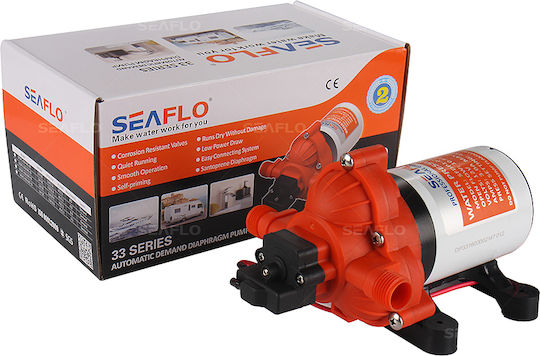 Seaflo Automatic Diaphragm Pressostatic Pump for Boat 11.6 L/min 3.1 bar 3 gpm 12V 12V