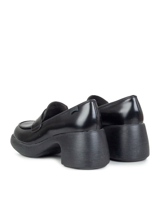 Leather Black Heels Thelma