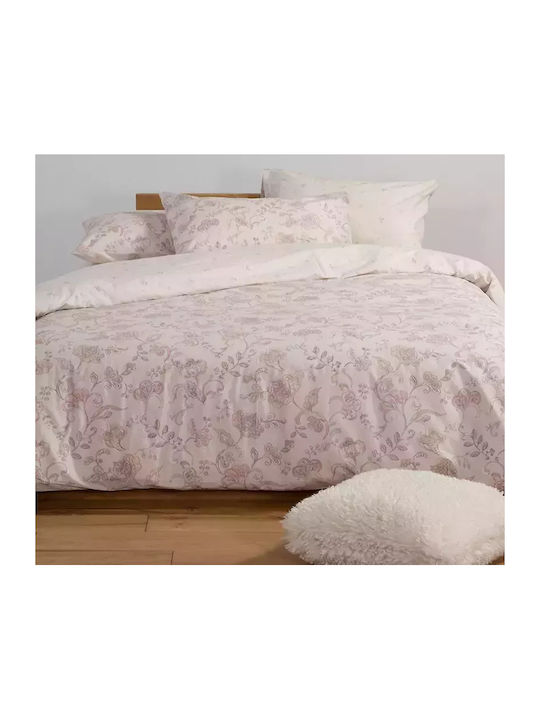 Nef-Nef Homeware Сет Чаршафи с Ластик 160x200+35см. Carena L.grey 4бр