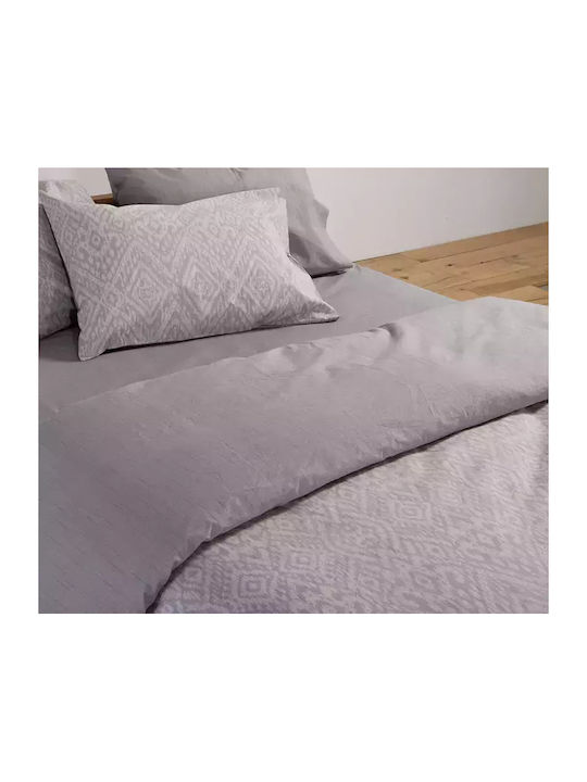 Nef-Nef Homeware Сет Чаршафи 240x270см. Orion Сив 4бр