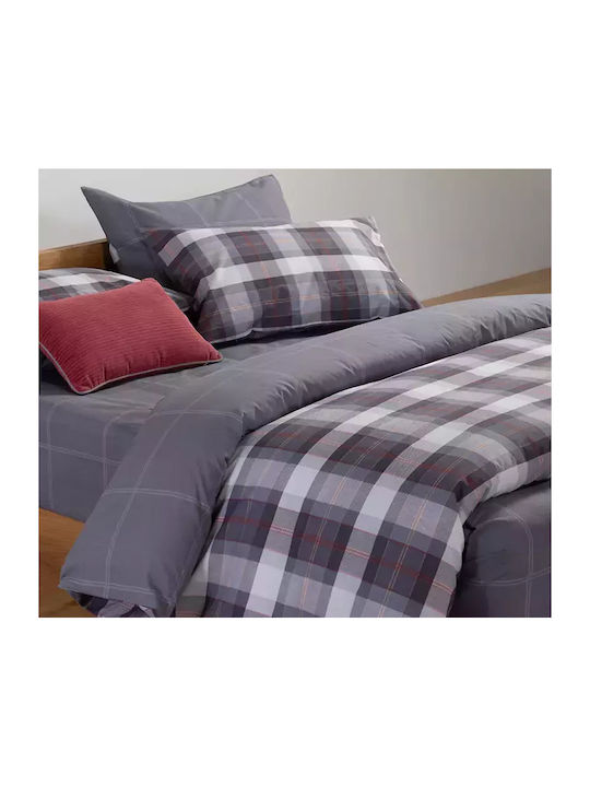 Nef-Nef Homeware Bettwäsche-Set Einzel 170x270cm. Racket Denim 3Stück