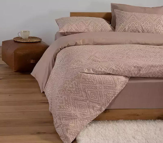 Nef-Nef Homeware Sheet Sets Queen 240x270cm. Orion Beige 4pcs