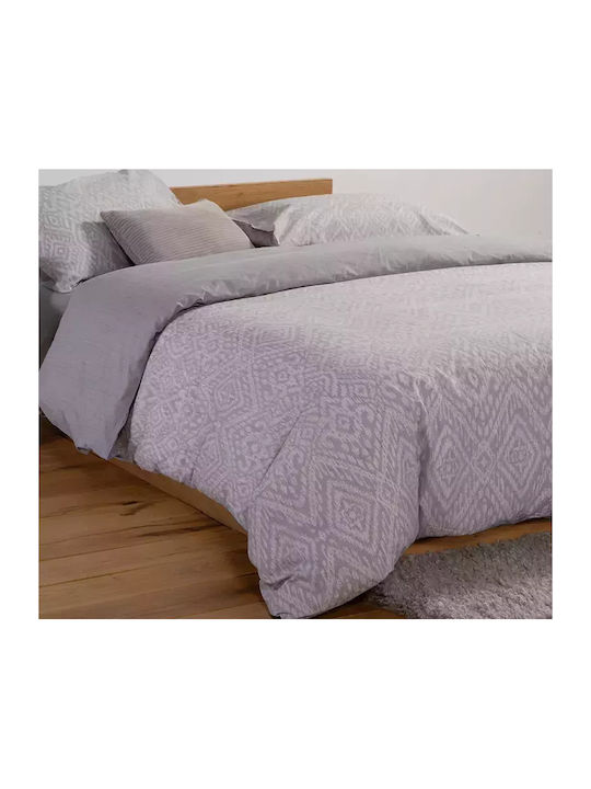 Nef-Nef Homeware Сет Чаршафи 240x270см. Orion Сив 4бр