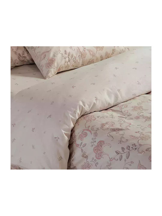 Nef-Nef Homeware Bettwäsche-Set Einzel mit Gummiband 100x200+35cm. Carena L.grey 3Stück