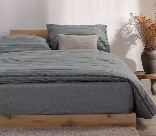Nef-Nef Homeware Сет Чаршафи Двойни 200x270см. Degree Деним 4бр