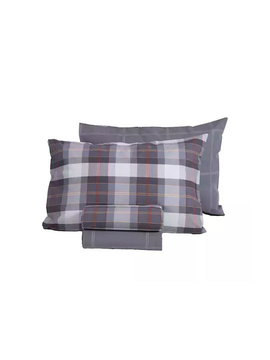 Nef-Nef Homeware Bettwäsche-Set Überdoppel 240x270cm. Racket Denim 4Stück