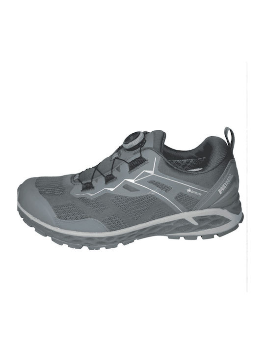 Meindl Men's Hiking Shoes Waterproof with Gore-Tex Membrane Green