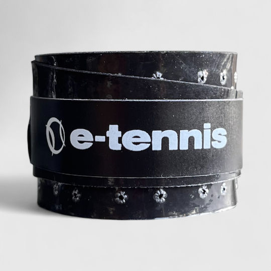 E-tennis Perforierte Overgrips X 60 Schwarze
