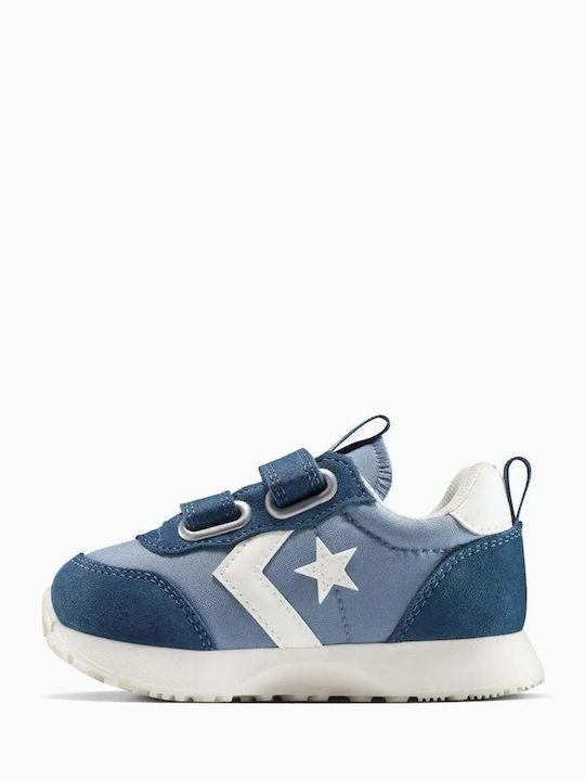 Omega Trainer Παιδικά Sneakers με Σκρατς Μπλε