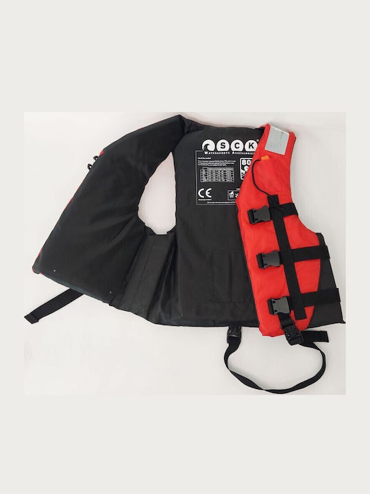 SCK Adults Life Jacket for Water Sports Red