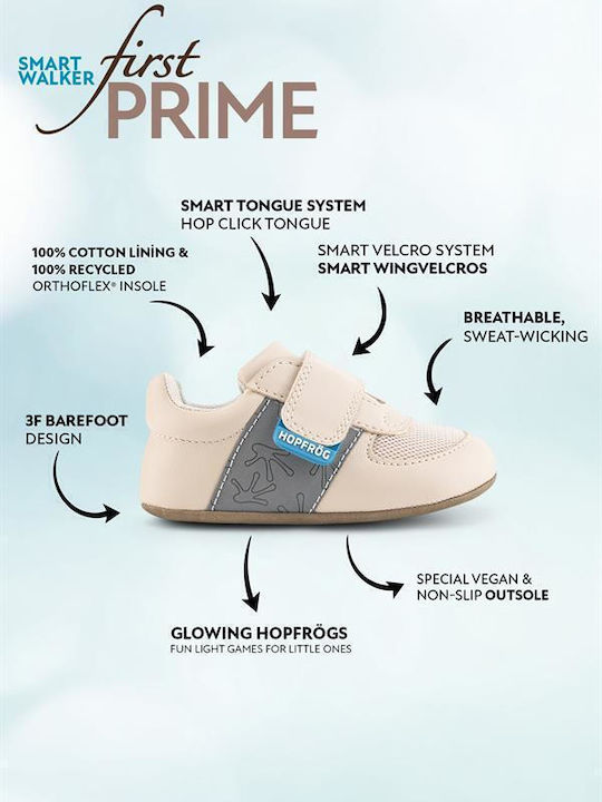 Hopfrög Baby Sneakers Beige