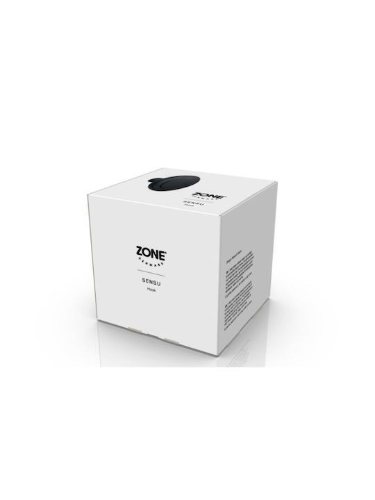 Zone Denmark Κρεμάστρα Τοίχου Ξύλινη Μαύρη 10x10x4.5cm