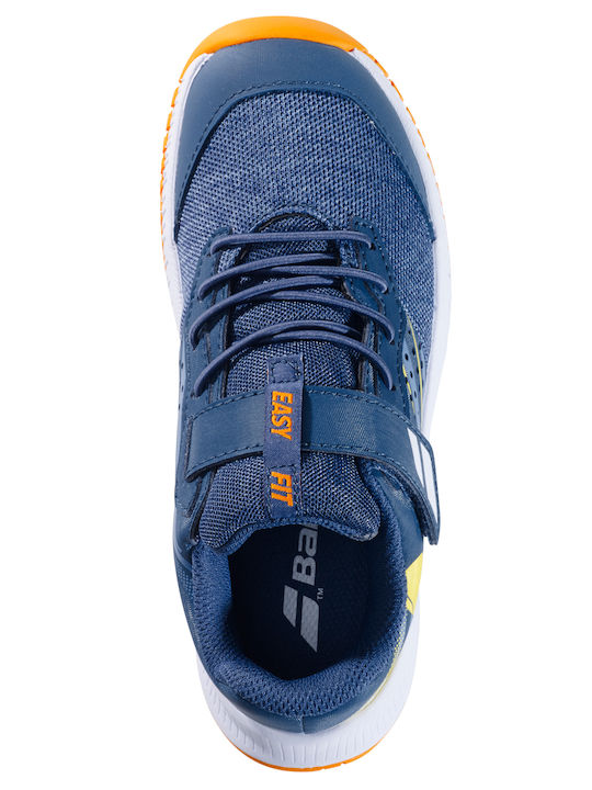 Pulsion Kids Sports Shoes Tennis with Hoop & Loop Closure Blue