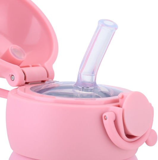 Estia Save The Aegean Kids Water Bottle Thermos Unicorn Stainless Steel with Straw Non Spill 350ml