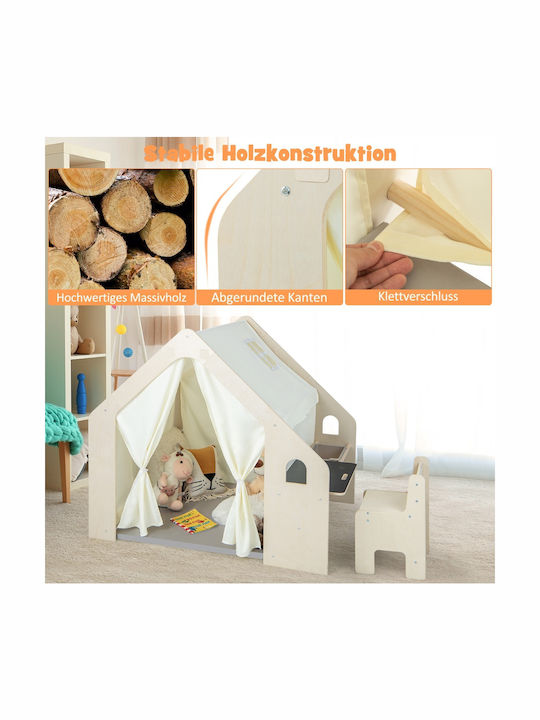 Costway Kids House Play Tent