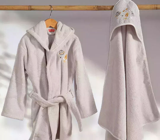 Nef-Nef Homeware Baby Hooded Bath Towel My Universe Cloud 75x75cm