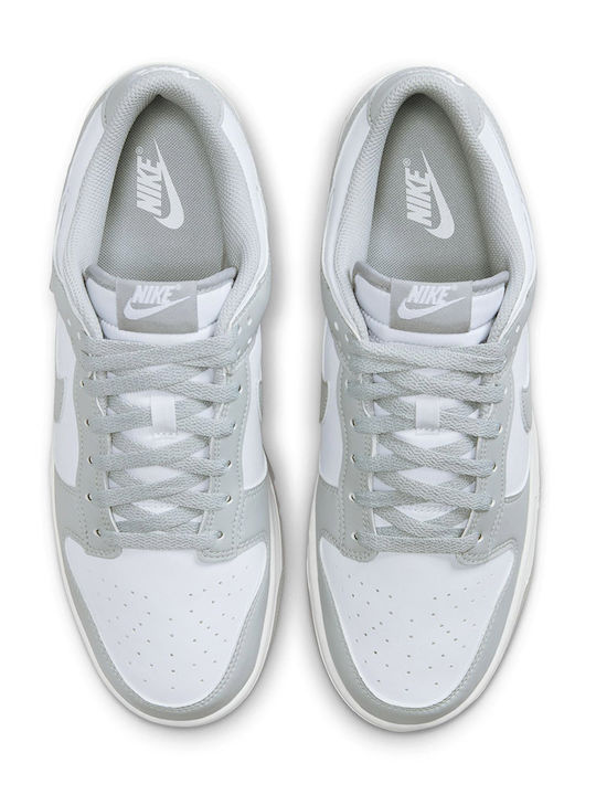 Dunk Low Retro Мъжки Сникърси Бели / Light Smoke Grey
