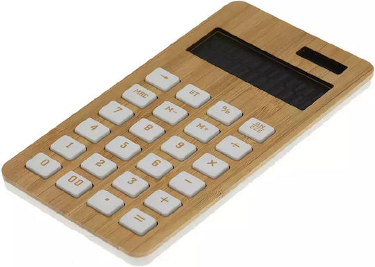 Premium Set Cadou Bambus Calculator Stilou Usb Cod 1804