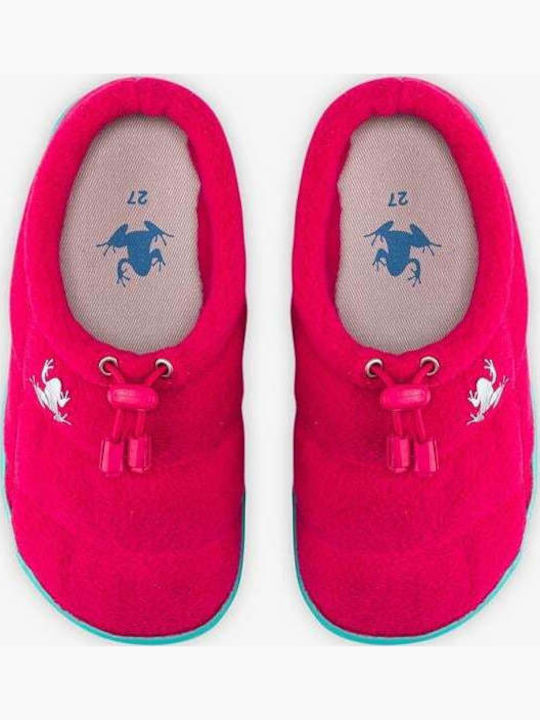 Kids Slippers Fuchsia Hoppuff Polar