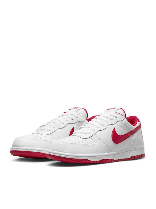 Big Low Ανδρικά Sneakers Λευκό Δέρμα
