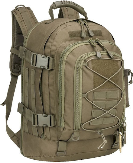 Backpack Water-Resistant Expandable Design Green