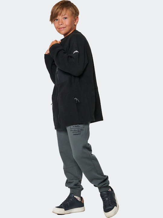 Sport Cardigan pentru copii Fleece Black