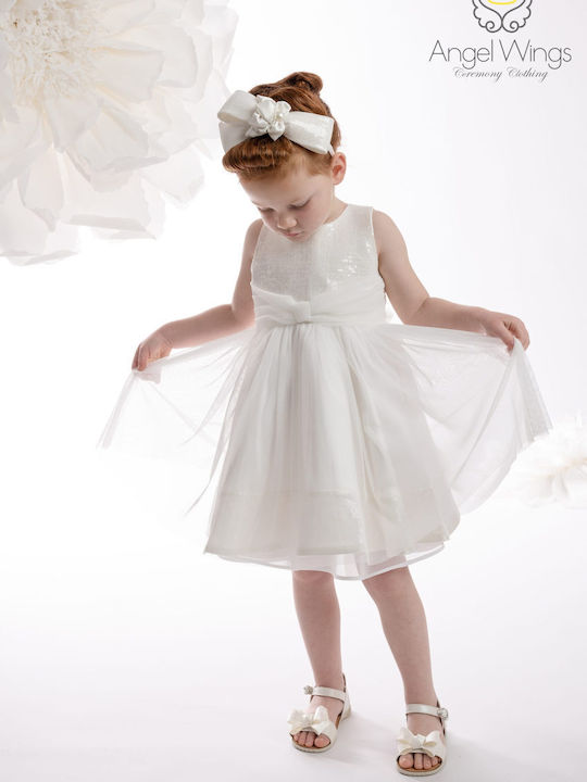 Angel Wings Φόρεμα Βάπτισης