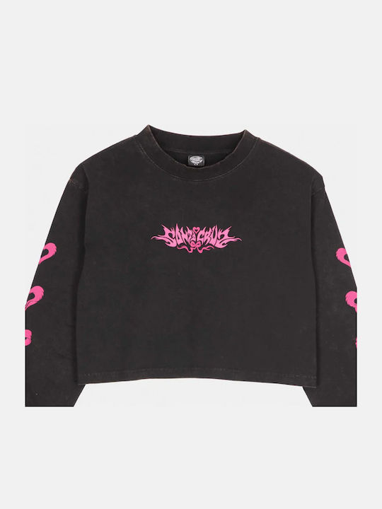 Women's Crop T-shirt Black