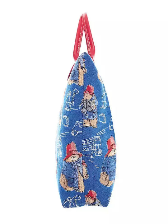 Signare Τσάντα Shopping Πτυσσόμενη Paddington Bear Blue
