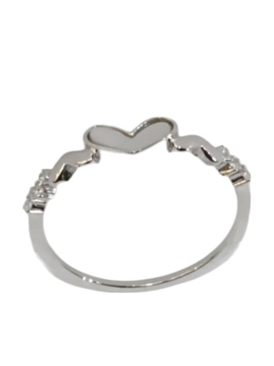 Prince Silvero Ring with Zircon made of Silver