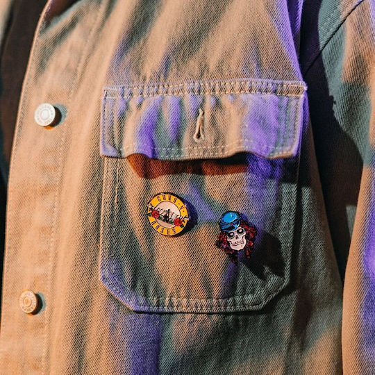 Erik Set of 4 Guns N' Roses Badges