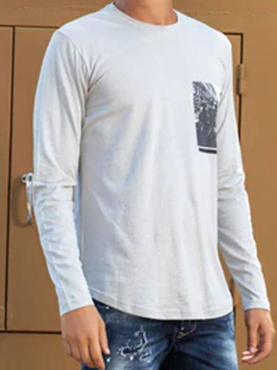 Langarmbluse Gray