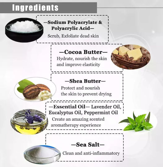 Jumbo Ολοκληρωμένο Σετ Πεντικιούρ Jelly Spa Bathrani Λεβάντα 3τμχ