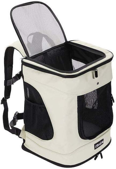 Cadoca Rucsac pentru transport câine / pisici Alb M41xL31xA30cm.