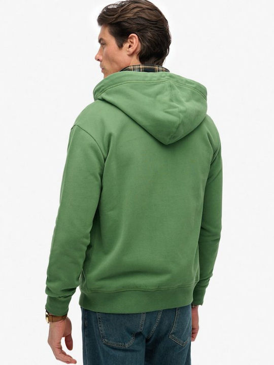 Sweatshirt with Hood Green