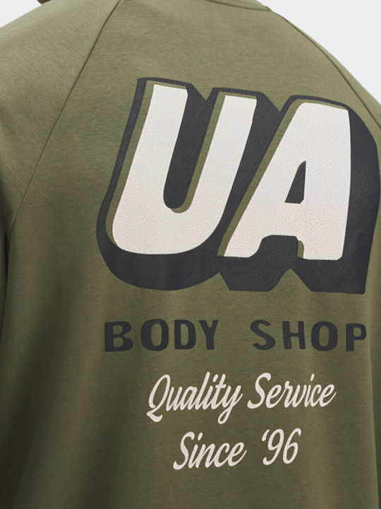 Rival Sweatshirt With Hood Green