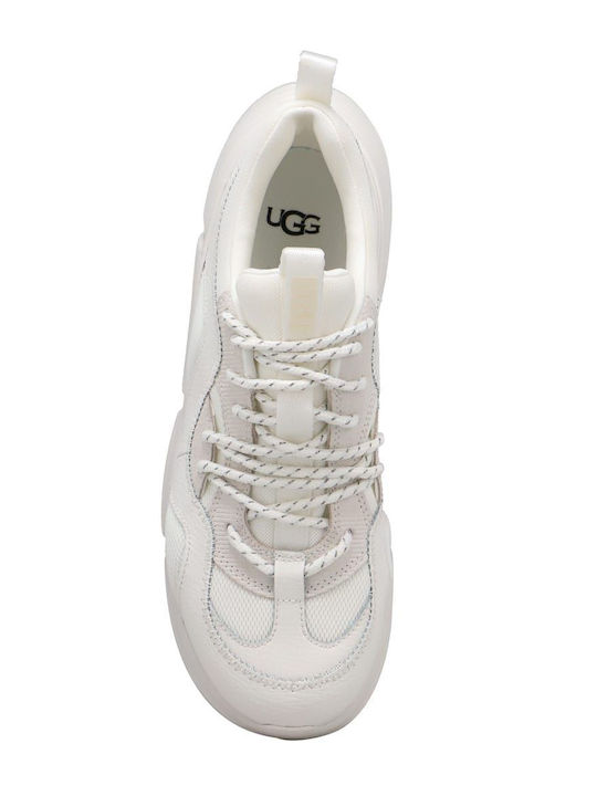 Calle Lace Women's Chunky Sneakers White