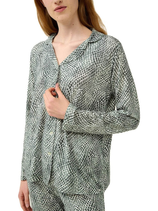 Vamp Summer Women's Pyjama Set Sage Green