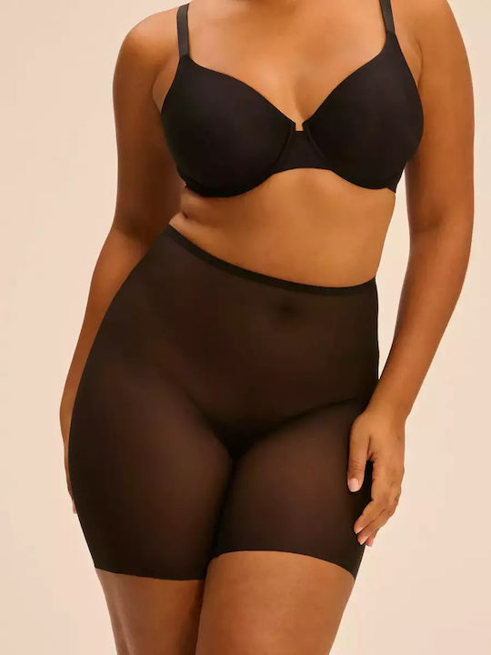 High-waisted Women's Boxer Seamless Black