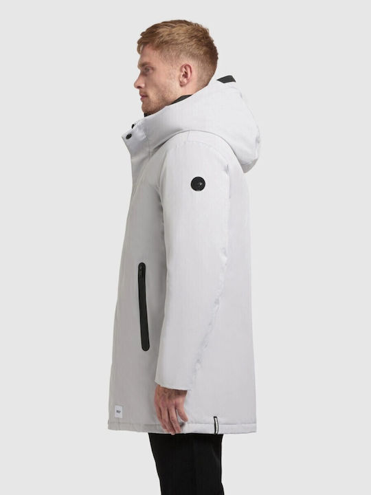 Winter Jacket Parka Waterproof Gray