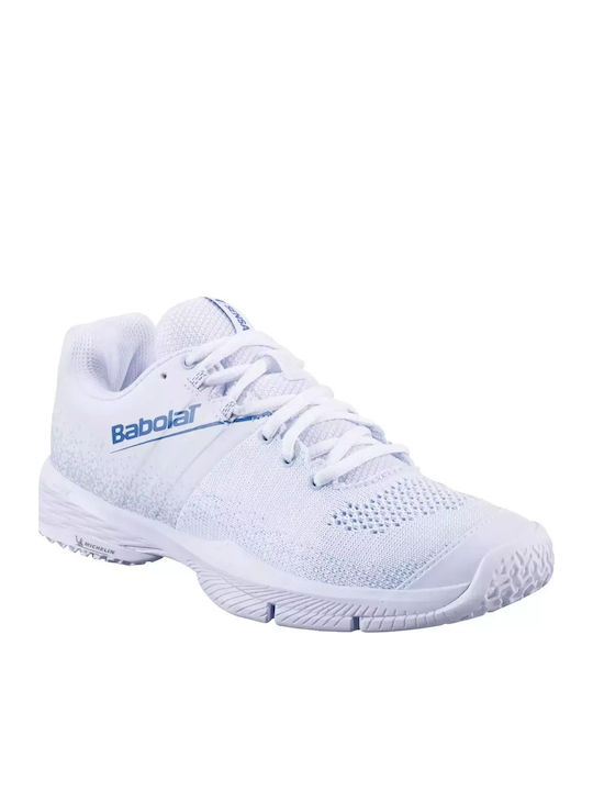Babolat Sensa Femei Pantofi Padel Albi