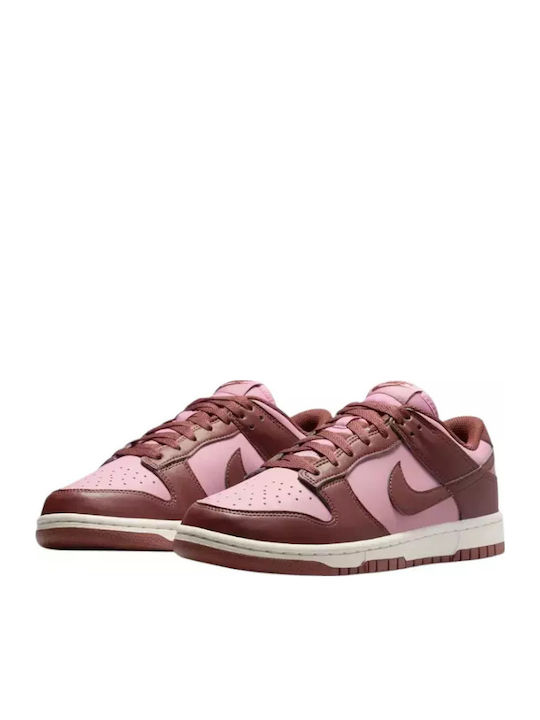 Dunk Low Next Nature Damen Sneakers fuchsia